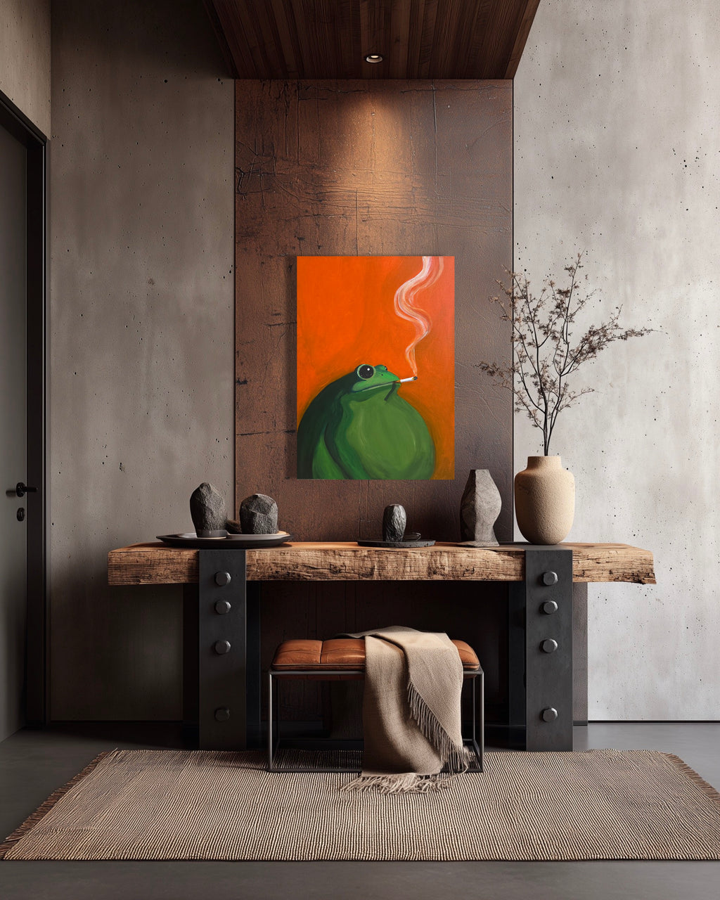 “Frog on the Edge”